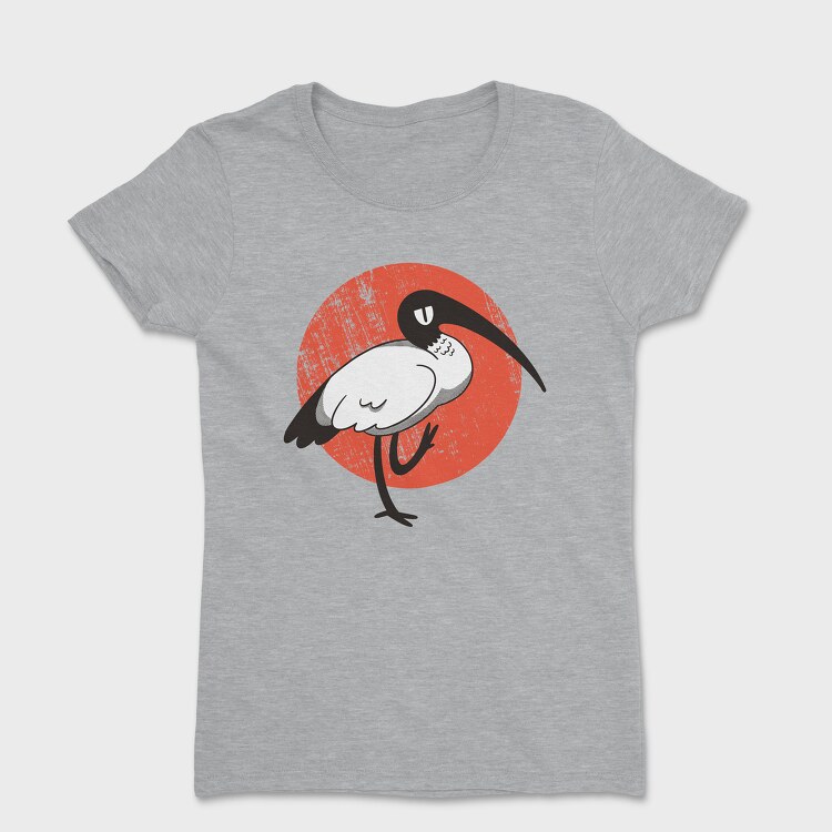 Tricou Femei, White Ibis