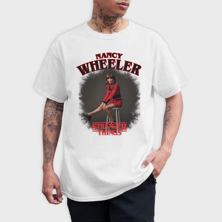 Stranger Things Nancy Wheeler, Tricou Barbati (Unisex)
