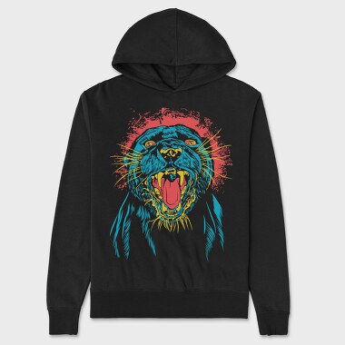 Panther, Hanorac Oversize Barbati (Unisex)