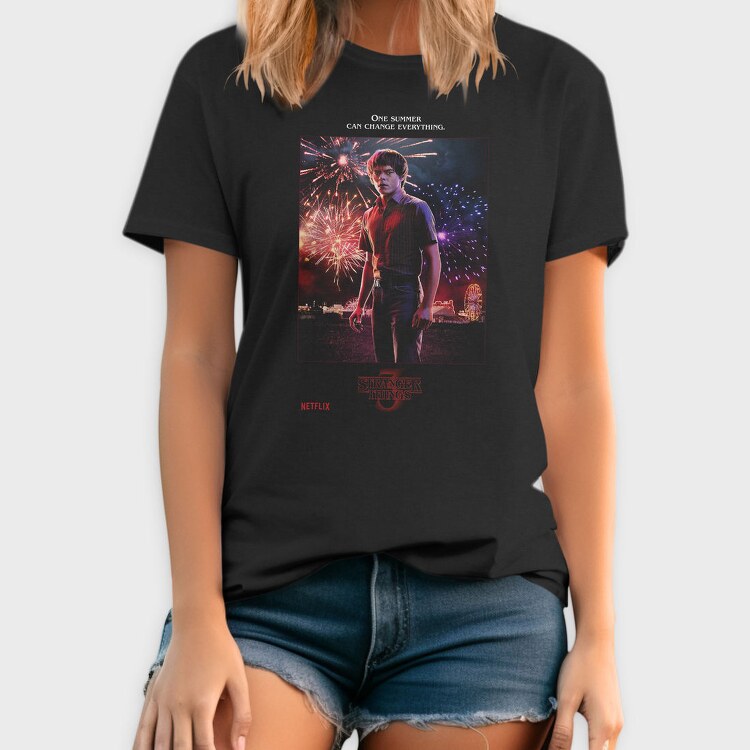 Stranger Summer Fireworks, Tricou Barbati (Unisex)