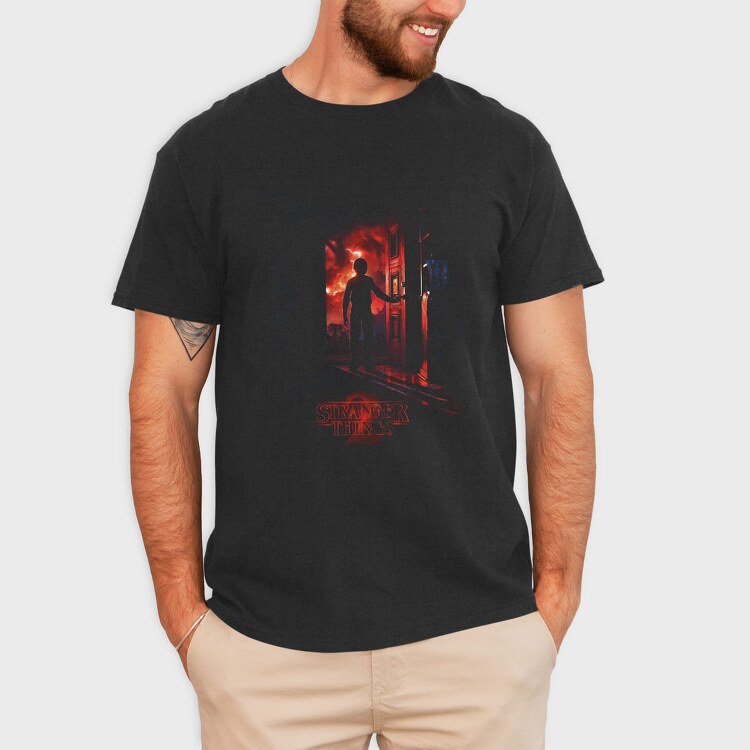 Stranger Things Diner, Tricou Barbati (Unisex)