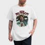 Eddie Munson Stranger Things Halftone, Tricou Barbati (Unisex)