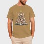 Christmas Tree Beagle, Tricou Barbati (Unisex)