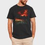 Motorcycle Riders Sunset, Tricou Barbati (Unisex)