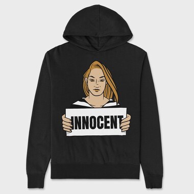 Innocent Woman, Hanorac Oversize Barbati (Unisex)