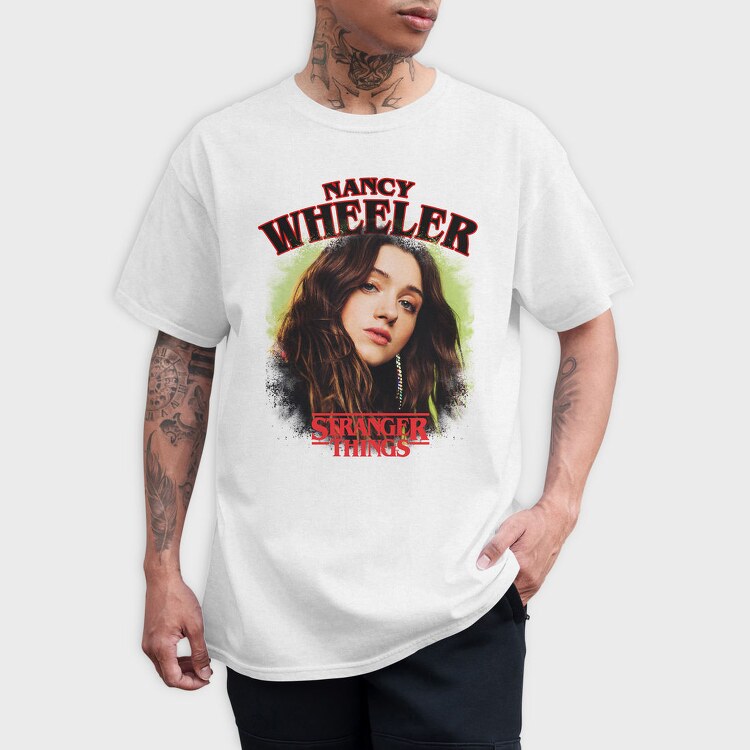 Nancy Wheeler Stranger Things, Tricou Barbati (Unisex)