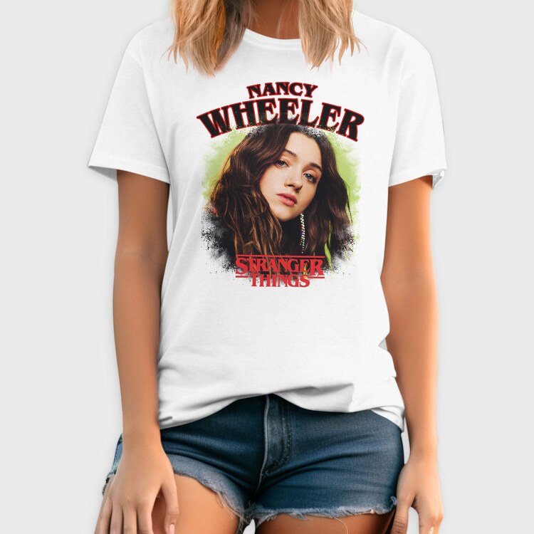 Nancy Wheeler Stranger Things, Tricou Barbati (Unisex)