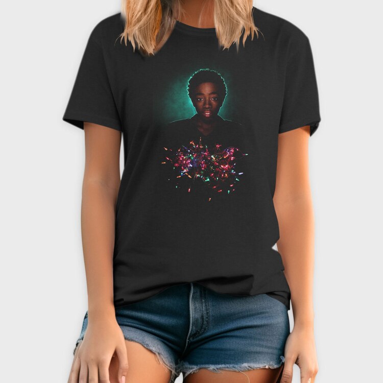 Halftone Portrait Confetti, Tricou Barbati (Unisex)