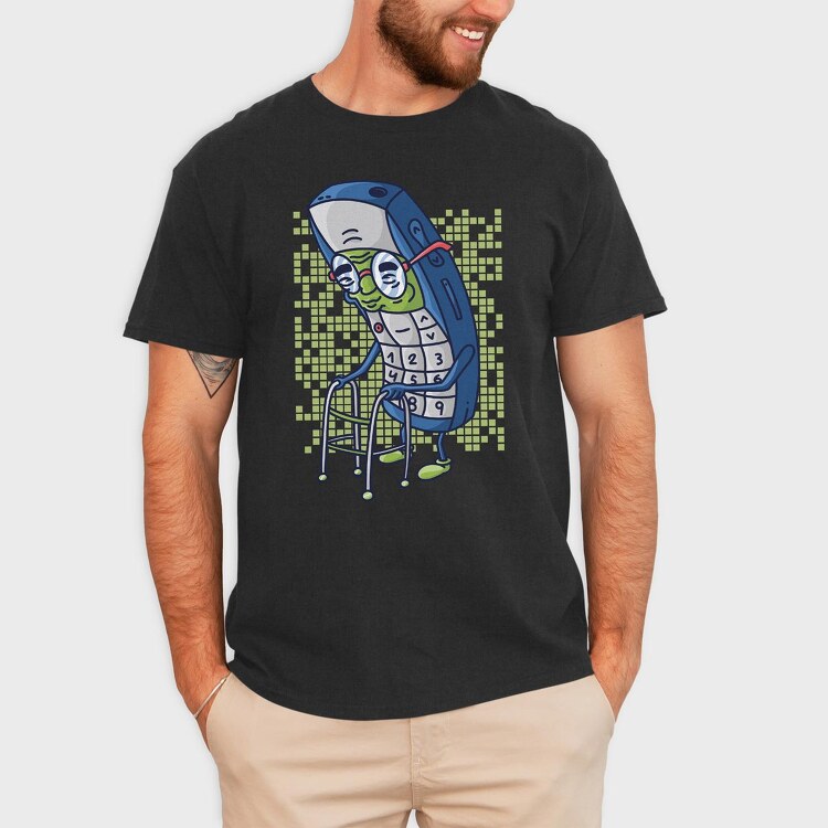 Old Nokia, Tricou Barbati (Unisex)