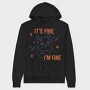 Its Fine I Am Fine, Hanorac Oversize Barbati (Unisex)