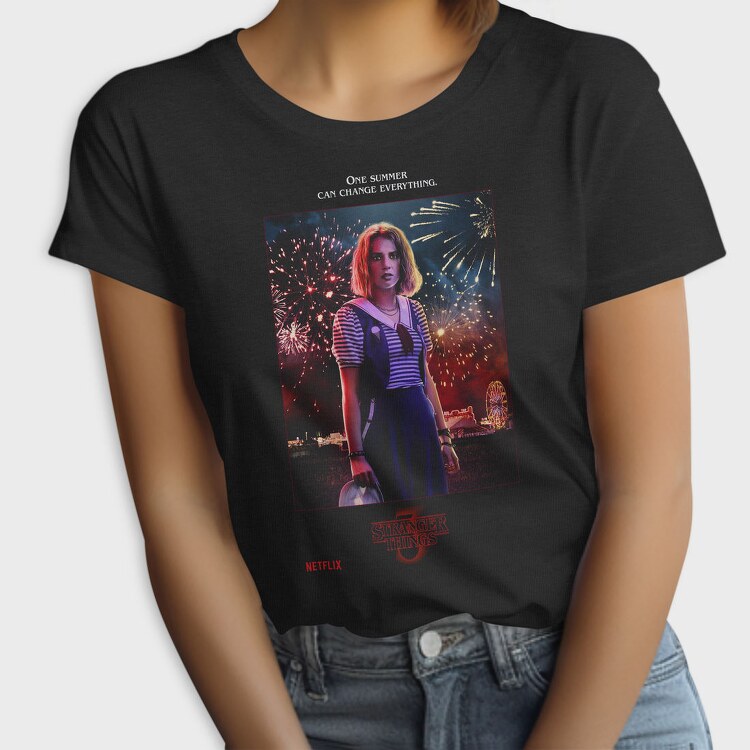 Stranger Things Fireworks, Tricou Femei