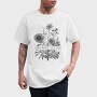 Flower Market Botanical Illustration, Tricou Barbati (Unisex)