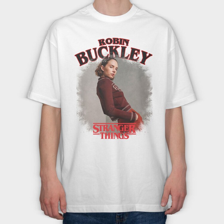 Robin Buckley Stranger Things, Tricou Oversize Barbati (Unisex)