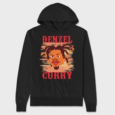 19120 Denzel Curry Rap, Hanorac Oversize Barbati (Unisex)