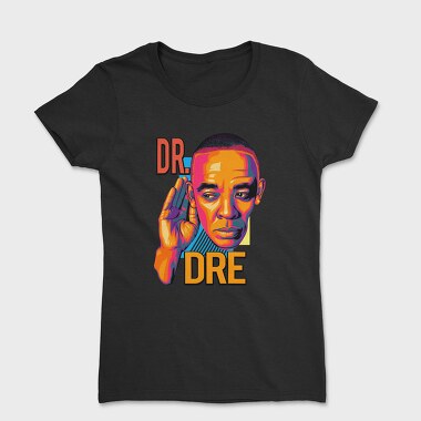 19123 Dr Dre Illustration, Tricou Femei