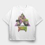 19131 Flatbush Zombies, Tricou Oversize Barbati (Unisex)