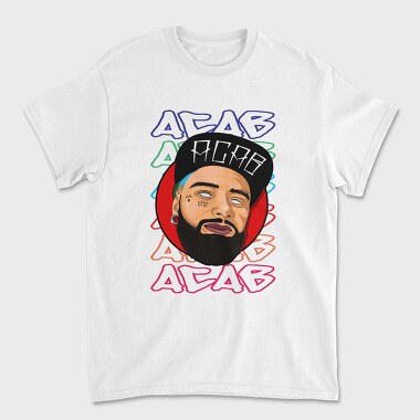 19133 Graffiti Rappers Cap, Tricou Barbati (Unisex)