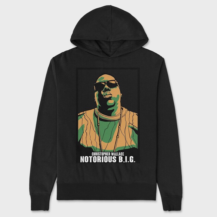 19150 Notorious B C, Hanorac Oversize Barbati (Unisex)