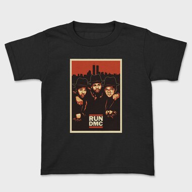 19163 Run Dmc Thug Life, Tricou Copii