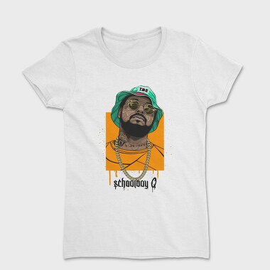 19169 Snoop Dogg Sunglasses Vintage, Tricou Femei