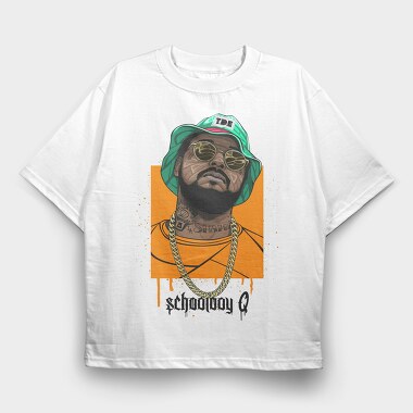 19169 Snoop Dogg Sunglasses Vintage, Tricou Oversize Barbati (Unisex)