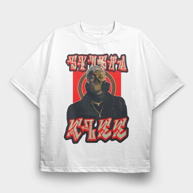 19176 Thug Life Masked, Tricou Oversize Barbati (Unisex)