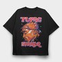 19182 Tupac Shakur, Tricou Oversize Barbati (Unisex)