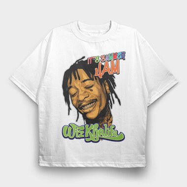 19185 Wiz Khalifa Vintage, Tricou Oversize Barbati (Unisex)