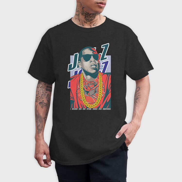 19142 Jay Z Vintage, Tricou Barbati (Unisex)