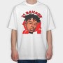 19165 Savage Portrait, Tricou Oversize Barbati (Unisex)