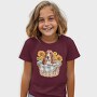 Basset Hound Sunflowers, Tricou Copii