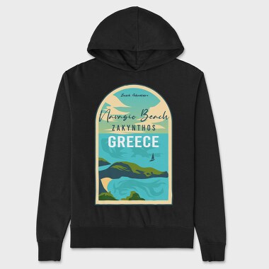 Navagio Beach, Hanorac Oversize Barbati (Unisex)