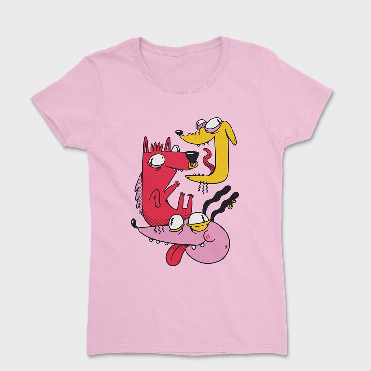 Crazy Dog, Tricou Femei