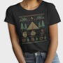 Ugly Sweater Camping, Tricou Femei