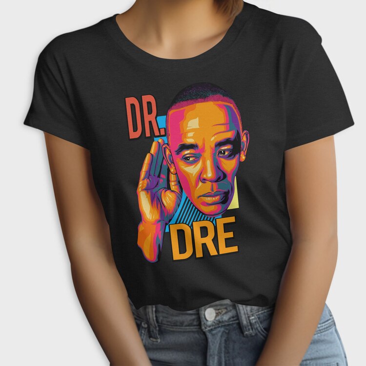 19123 Dr Dre Illustration, Tricou Femei