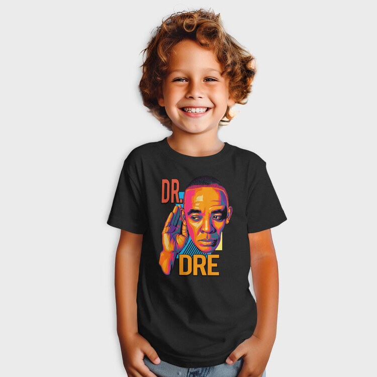 19123 Dr Dre Illustration, Tricou Copii