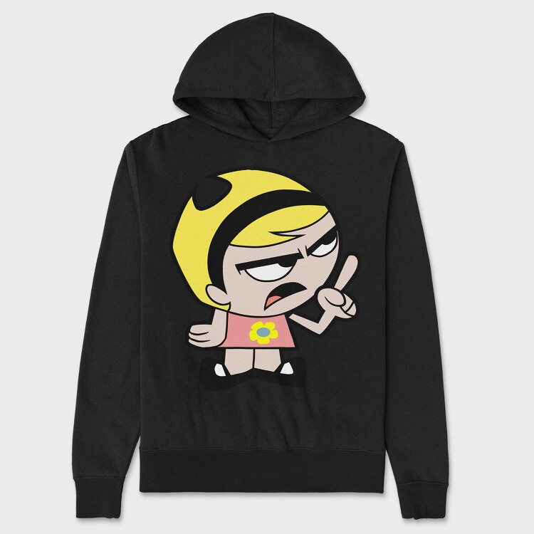 Hanorac Barbati (Unisex), Cartoon Retro Billy and Mandy 1