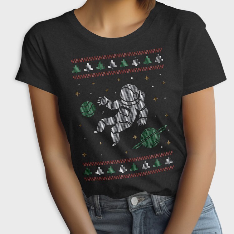 Ugly Sweater Space, Tricou Femei