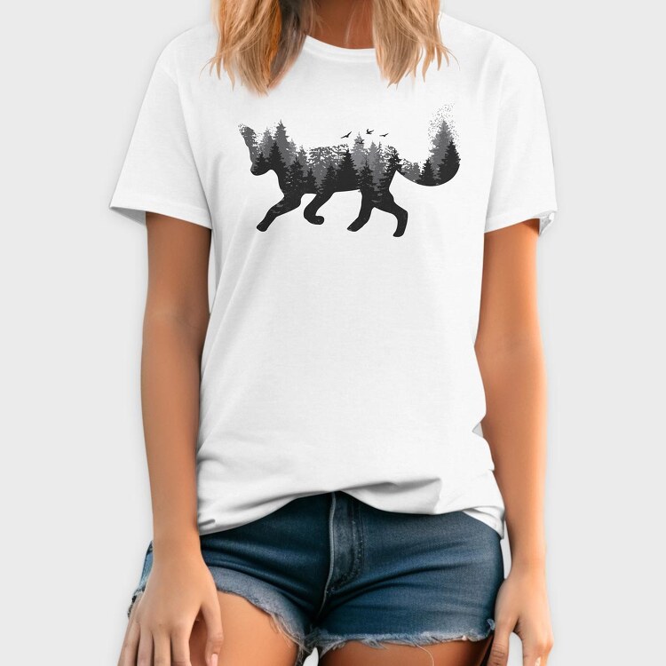 Fox Forest, Tricou Barbati (Unisex)