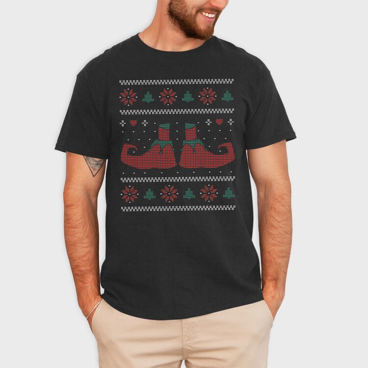 Uglysweater Elves, Tricou Barbati (Unisex)
