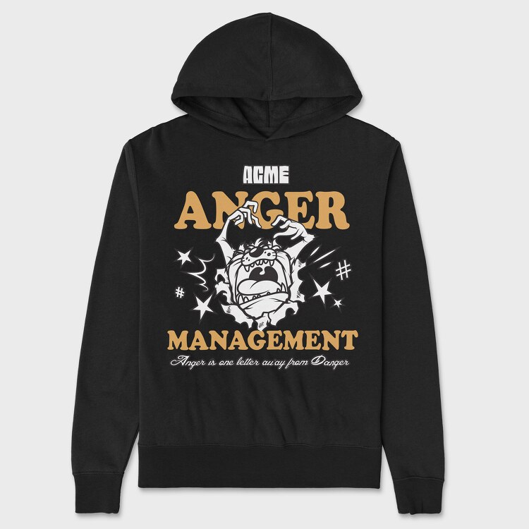 Hanorac Barbati (Unisex), Tasmanian Devil Anger