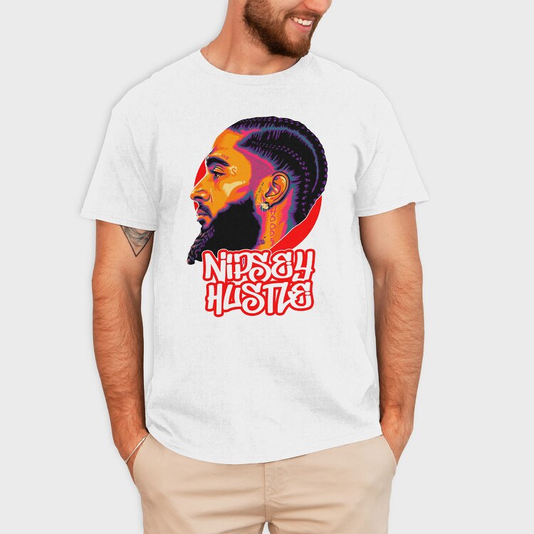 19149 Nidsey Hustle, Tricou Barbati (Unisex)