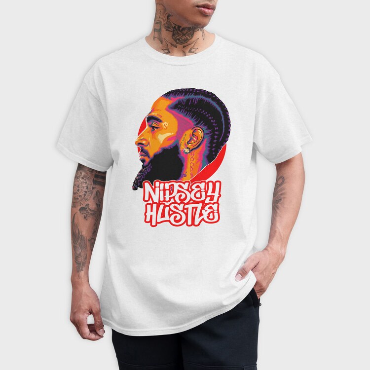 19149 Nidsey Hustle, Tricou Barbati (Unisex)