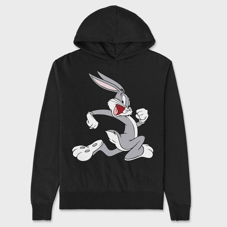 Hanorac Barbati (Unisex), Cartoon Retro Bugs Bunny 1