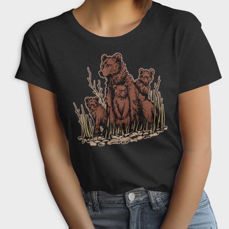 Bear Cubs, Tricou Femei