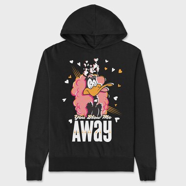 You Blow Me Away, Hanorac Oversize Barbati (Unisex)