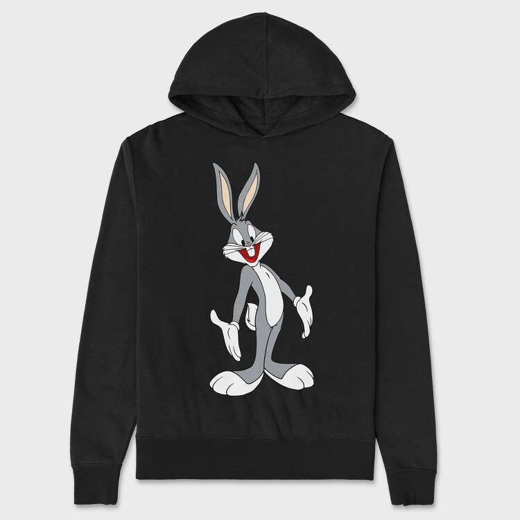 Hanorac Barbati (Unisex), Cartoon Retro Bugs Bunny 2