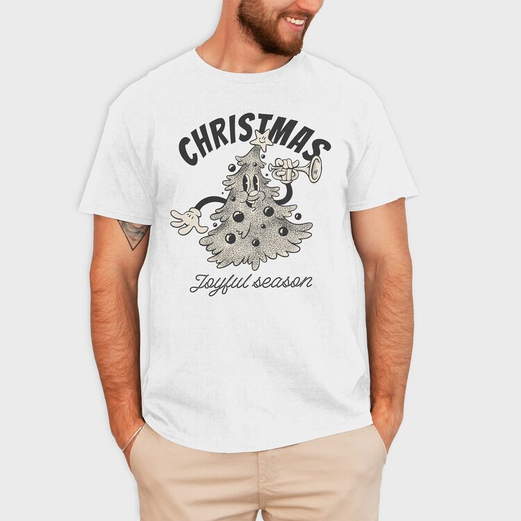 Joyful Season, Tricou Barbati (Unisex)