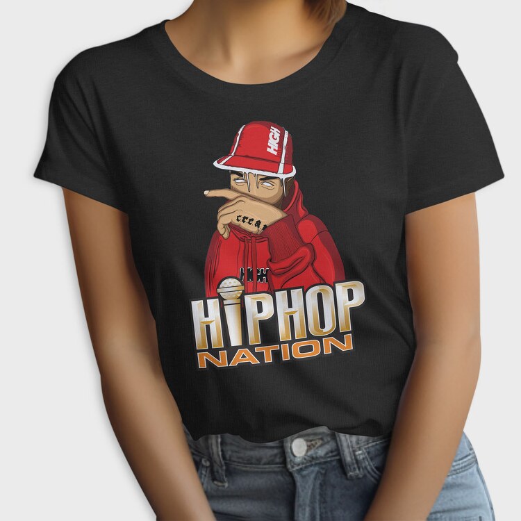 19135 Hip Hop Nation, Tricou Femei