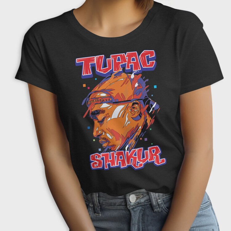 19182 Tupac Shakur, Tricou Femei